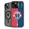 NBA Washington Wizards Canvas Split iPhone 14 Kickstand Case